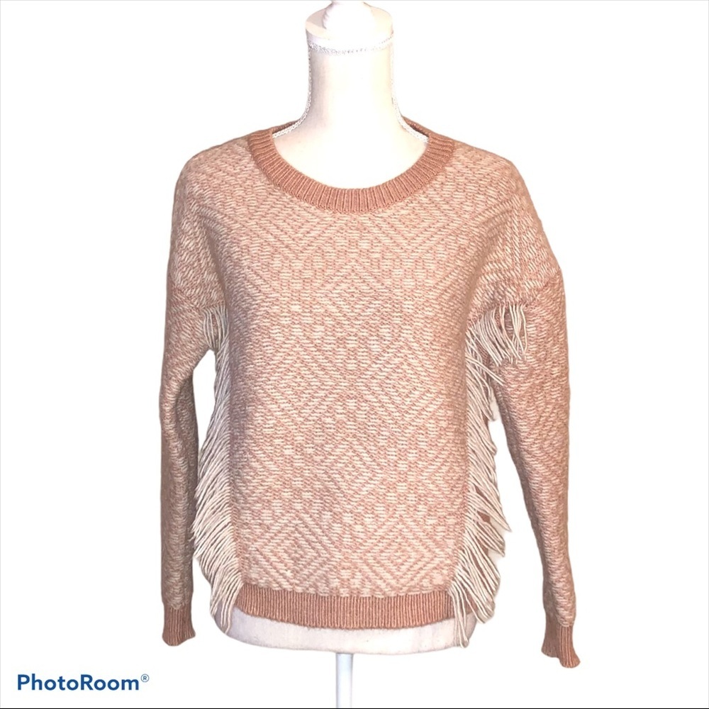 Madewell Reverse-Diamond Pullover Sweater - Picture 3 of 7